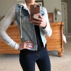 Mossimo xs comfy jean jacket